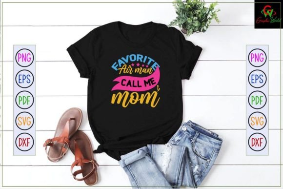 Favorite Air Man Call Me Mom SVG: Embroidery Review