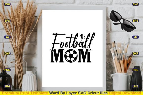 Football Mom SVG Design Cut Files Review