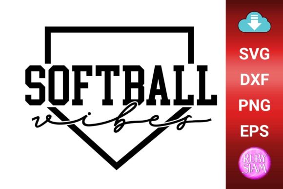 Softball Vibes & Baseball Mom SVG Review