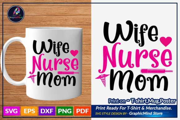 Wife Nurse Mom SVG: An Embroidery Design Review